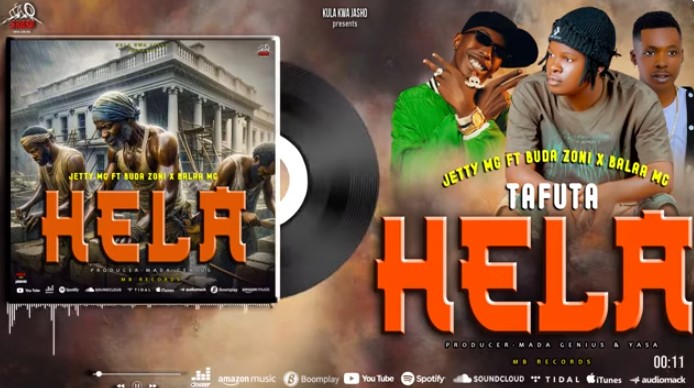 Music Audio : Jetty Mc Ft Buda Zone x Balaa Mc – Tafuta Hela